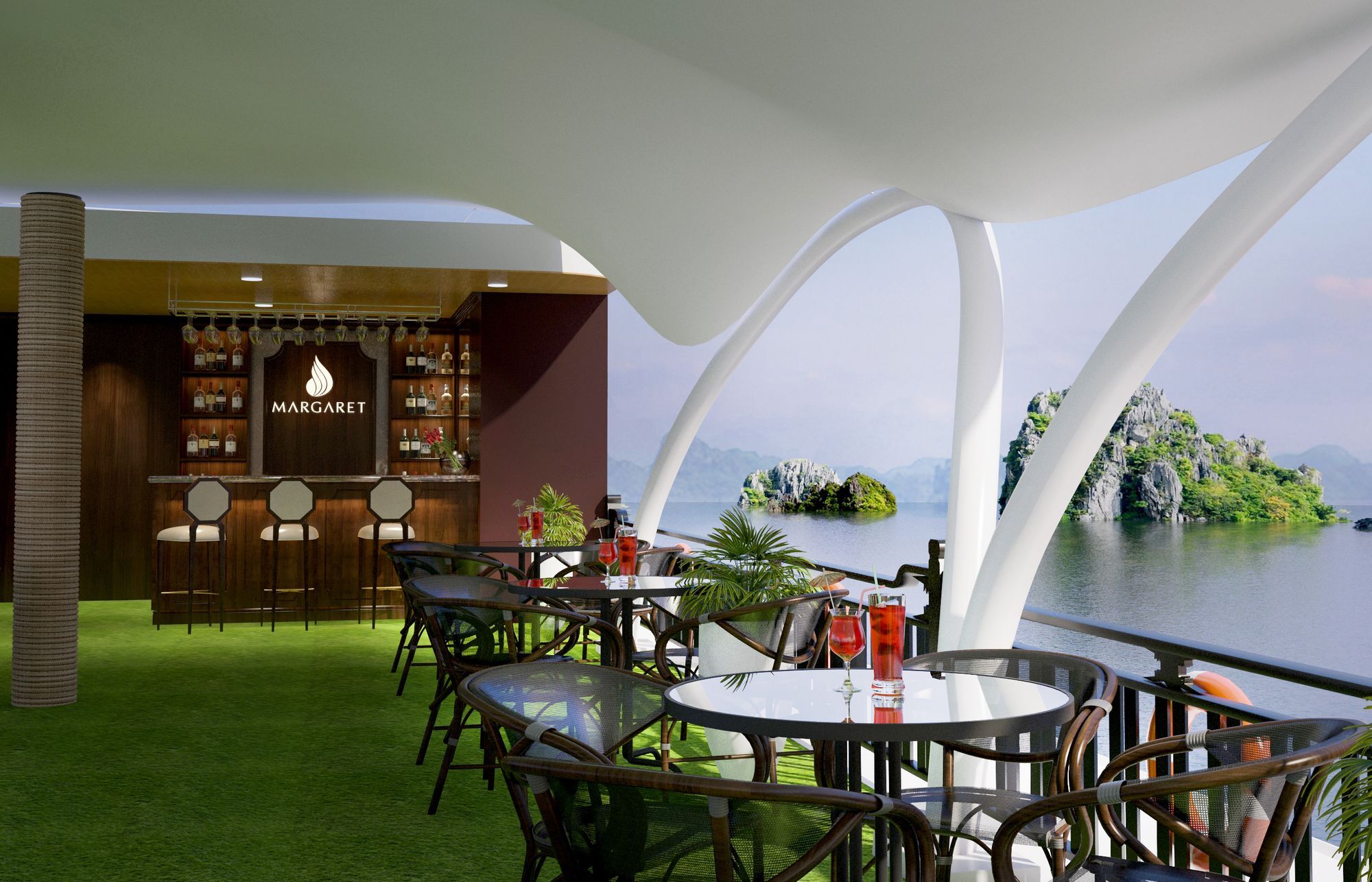 Hotel Margaret Cruises Ha Long Exterior foto